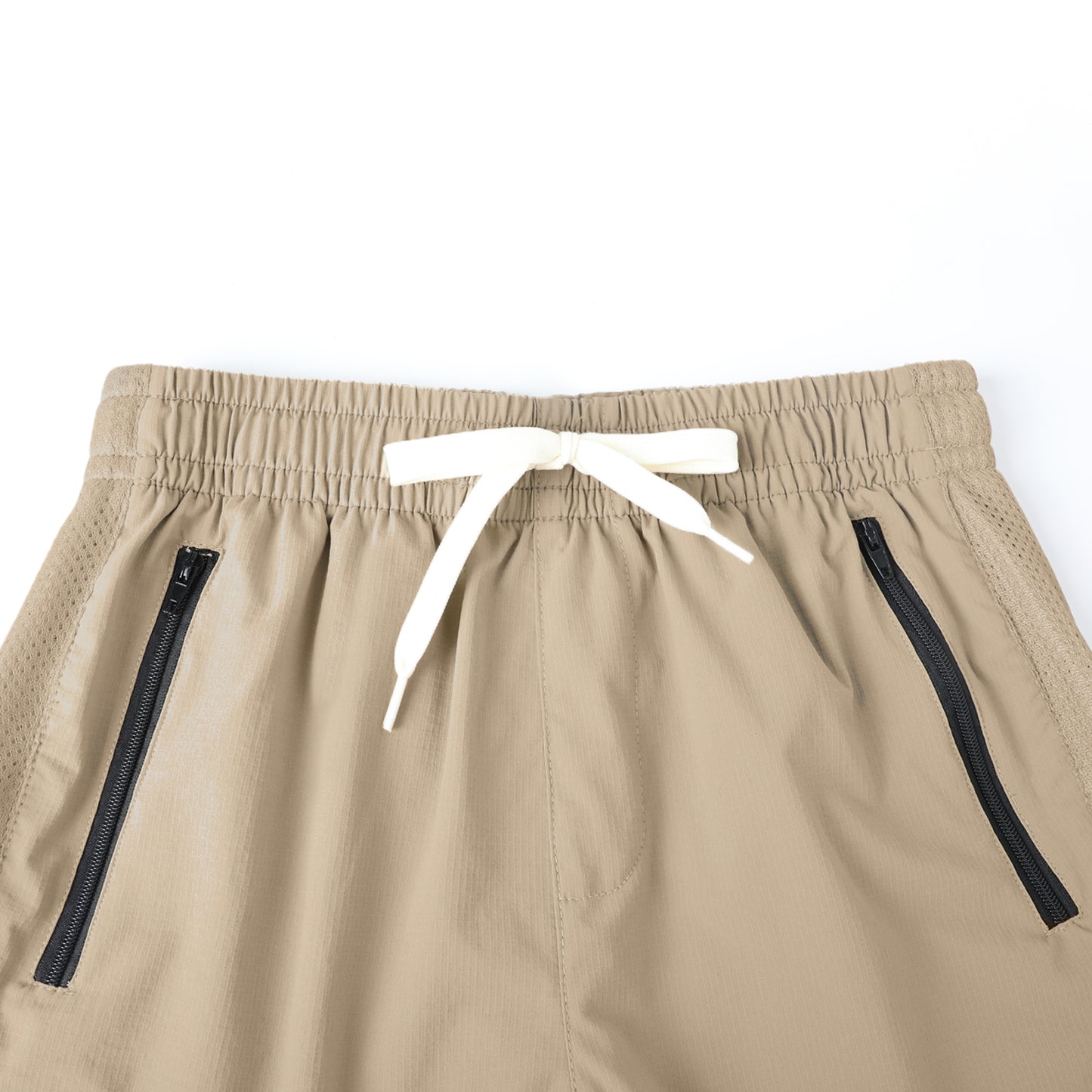 HILEELANG 5-15T Boys 2-Pack Quick Dry Athletic Sweat Shorts, Elastic Waist Active Shorts with Zipper Pockets for Kids Youth