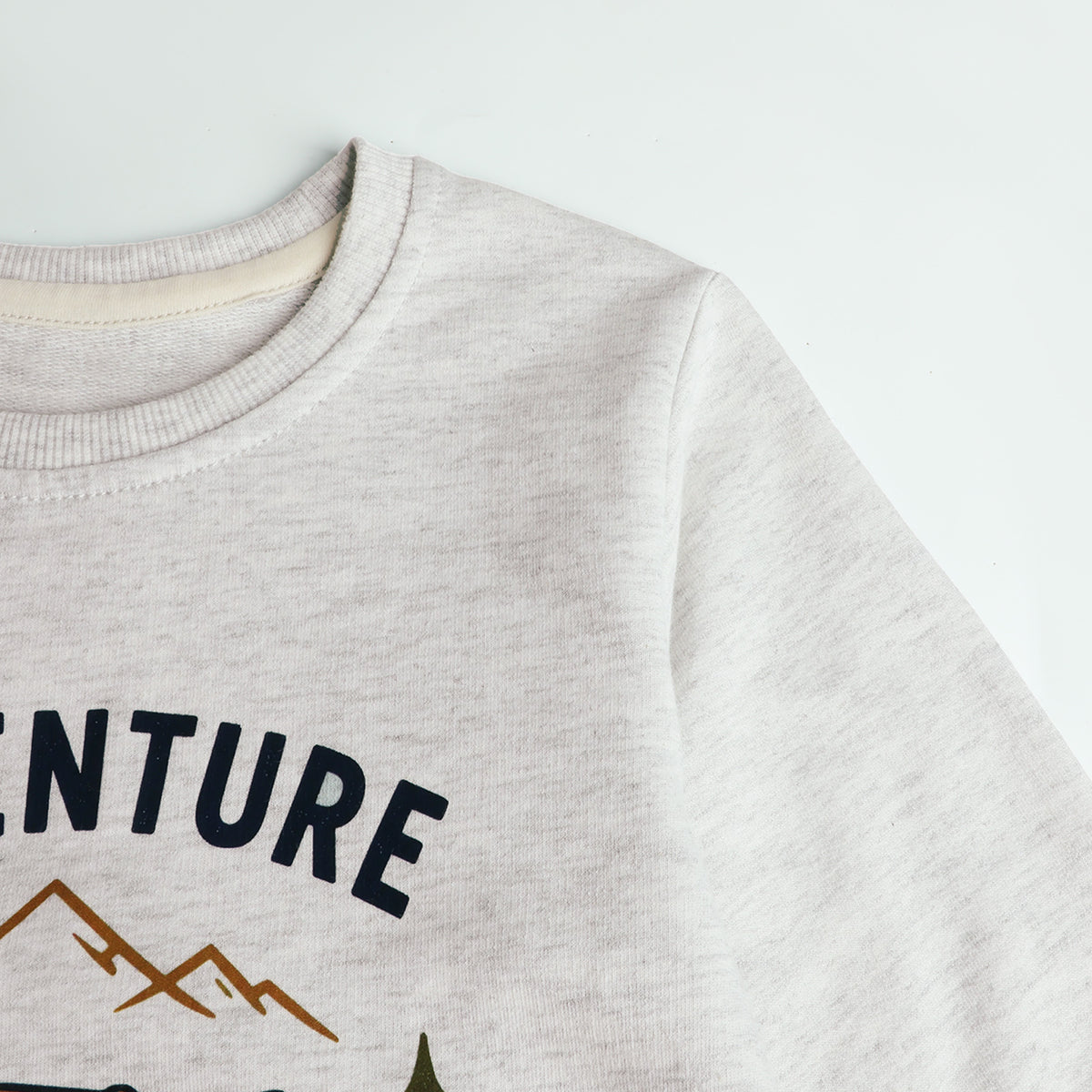 HILEELANG Toddler Boys Adventure Truck Graphic Sweatshirt, Long Sleeve Crewneck Pullover Top, Sizes 2-7 Years