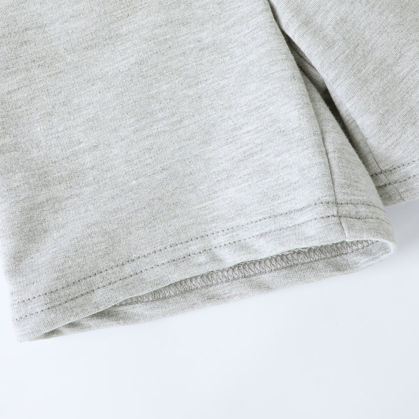 HILEELANG Toddler Boys' Cotton Shorts 3-Pack with Pockets, khaki/Grey/Navy