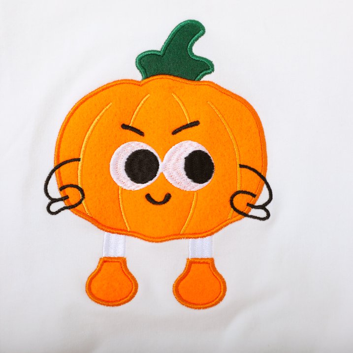 HILEELANG Toddler Boys Girls(12M-7T) WhitePumpkin Sweatshirt – Halloween & Thanksgiving Pullover Tops for Boys Girls, Cute Autumn Outfit