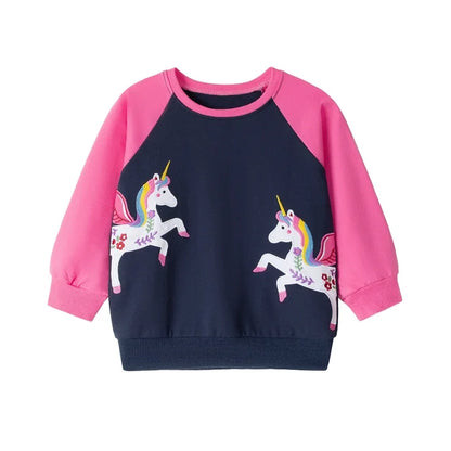 HILEELANG Toddler Girl Fall Outfits Clothing Pants Set（Age:2-7Y) Offwhite Fairy Sweatshirt Cotton Strench Leggings Playwear Sets