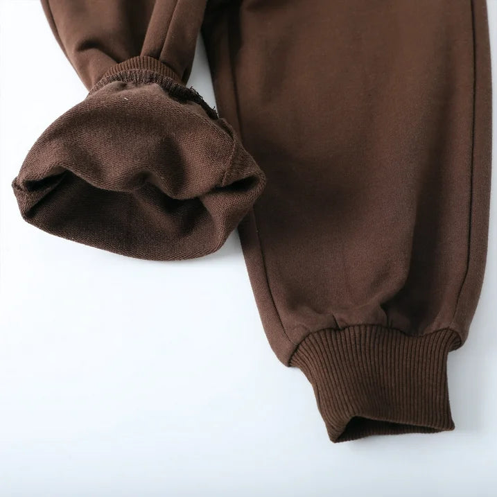 HILEELANG Toddler Boy Thanksgiving and Christmas Pullover and Sweatpants Set ,2 Piece Cotton Turkey Applique, Fall Winter Clothes for Kids