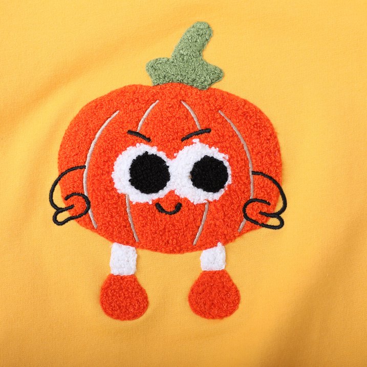 HILEELANG Toddler Boys Girls（12M-7T) OrangePumpkin Sweatshirt – Halloween & Thanksgiving Pullover Tops for Boys Girls, Cute Autumn Outfit