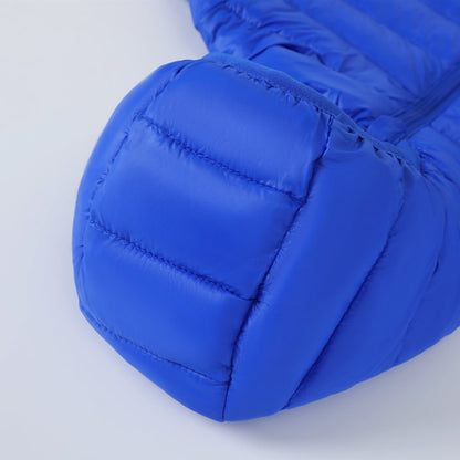 HILEELANG Toddle Boy（3-10Y) Winter Hooded Puffer Jackets Coats Light Weight Outerwear Royal Blue