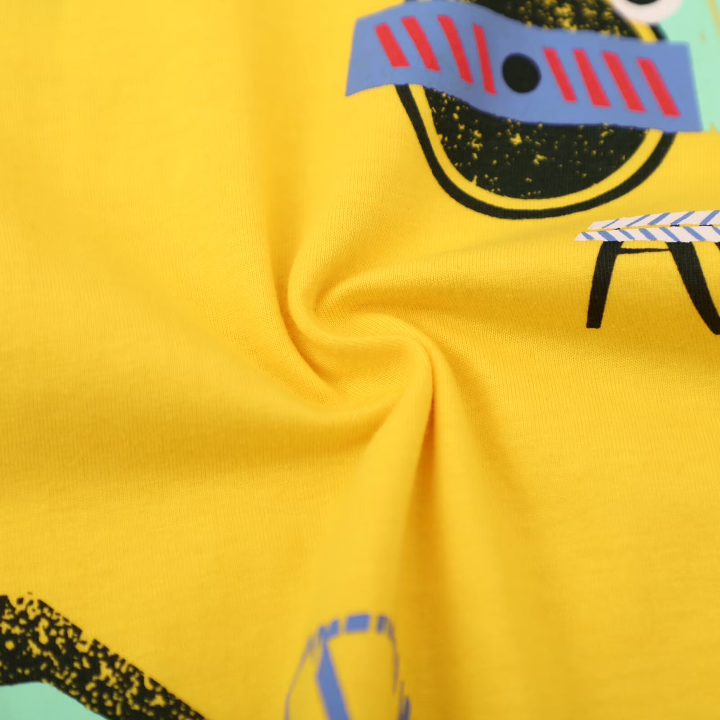 HILEELANG Toddler Boys T-Shirts 3 Pack, 100% Cotton Short Sleeve Tees for Kids 2-7T, Cute Space & Construction Vehicle Print Summer Tops for Little Boys