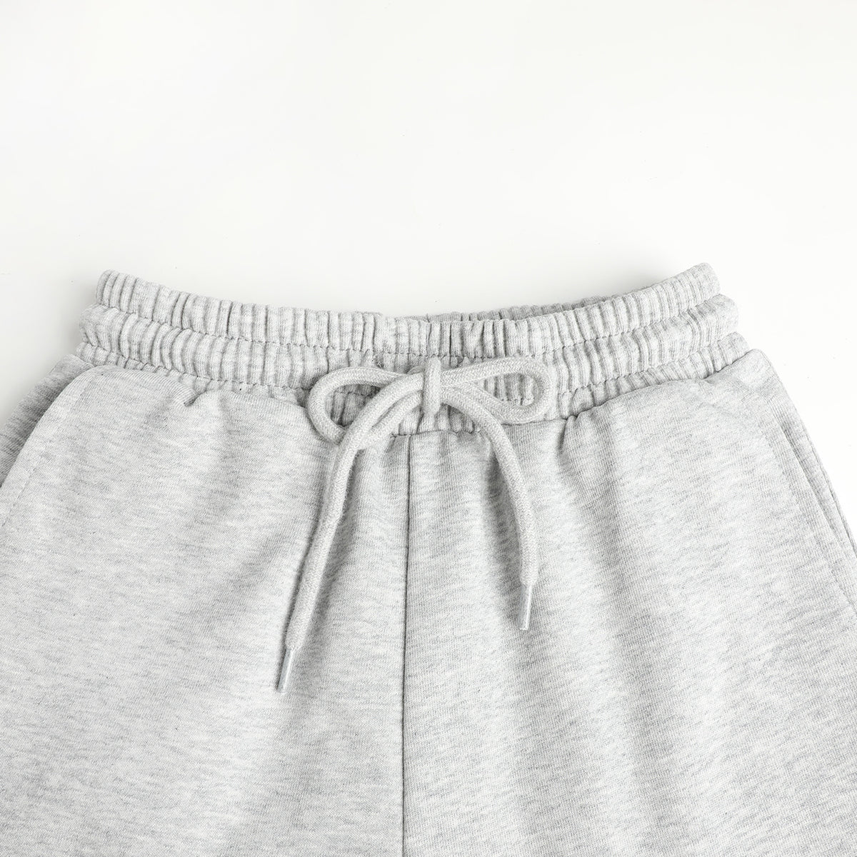 HILEELANG Big Boys Girls Heather Gray Wide Leg Cargo Sweatpants Fleece Pants