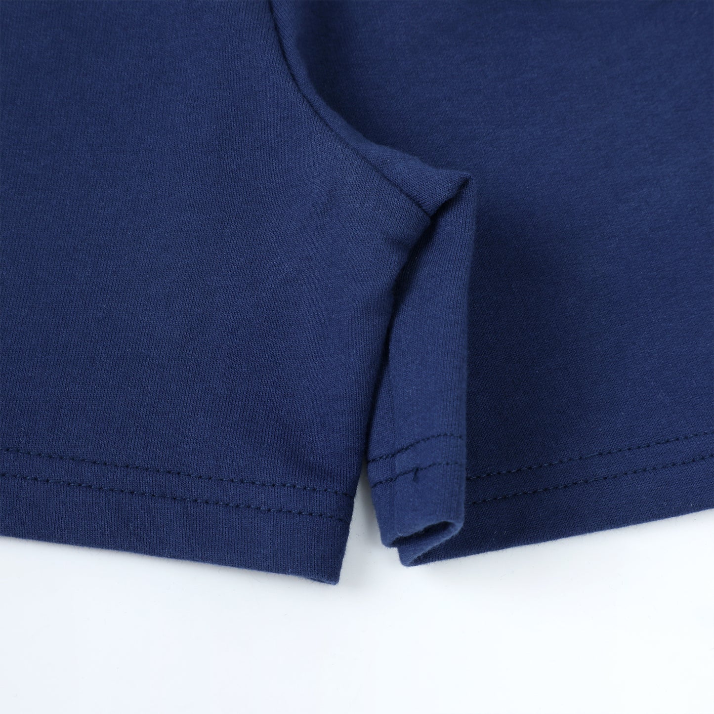 HILEELANG Toddler Boys' Cotton Shorts 3-Pack with Pockets, Grey/Black/Navy