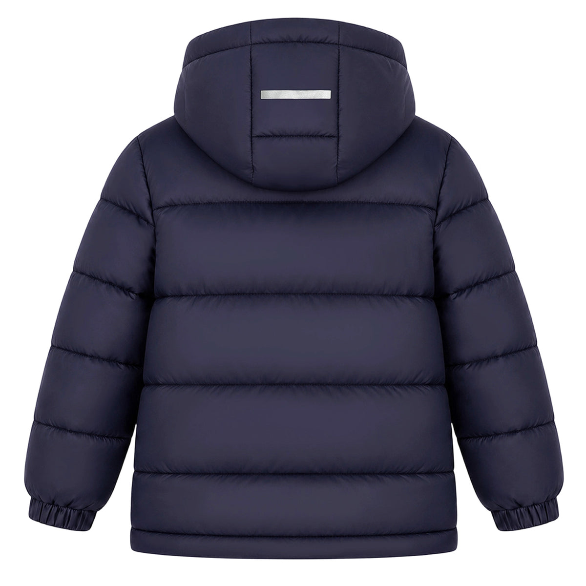 HILEELANG Kids Hooded Lightweight Puffer Jacket, ILEELANG Boys Girls Warm Quilted Winter Coat Navy Blue