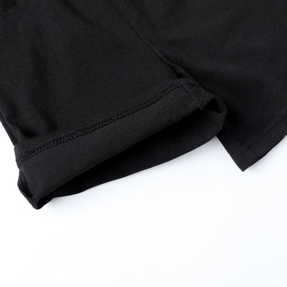 HILEELANG 3–13 Years Girls Biker Shorts 3 Pack Cotton Spandex Shorts for Girls Under Dress Soft Stretch Kids Black Navy Grey