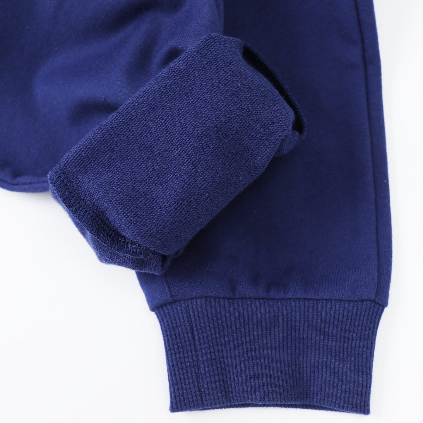 HILEELANG Baby Girls' Jogger Pants 3-Pack Pull on Cotton French Terry Solid Grey Navy pink Ruffle Pocket SweatPants12M