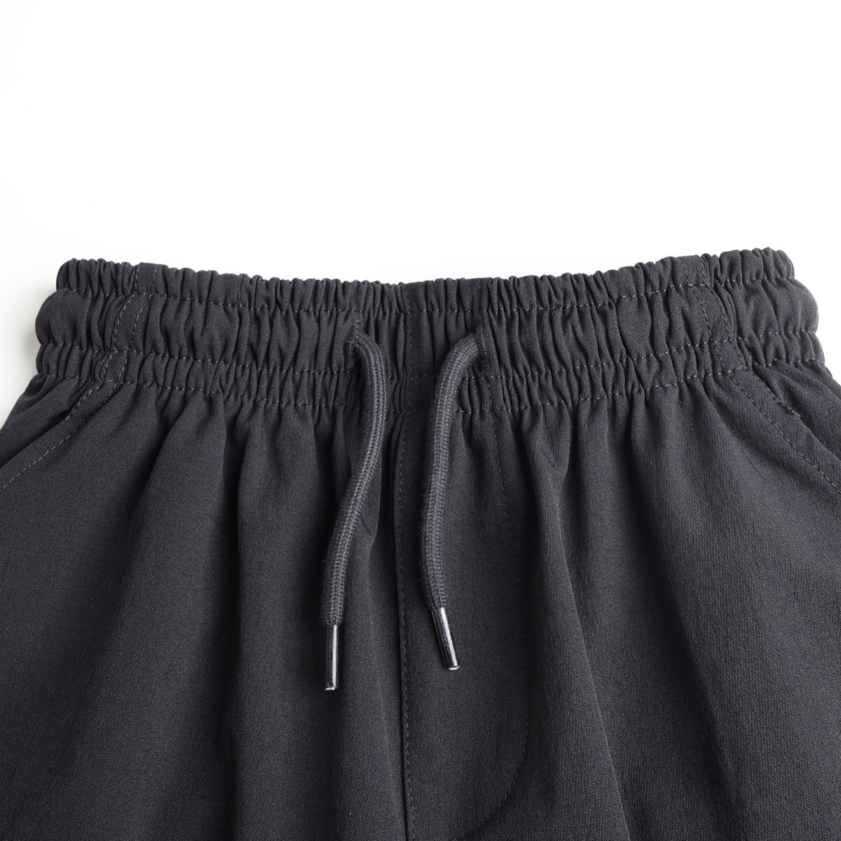HILEELANG Charcoal Kids Zip Pocket Cargo Sweatpants Jogger Pants, Single Piece