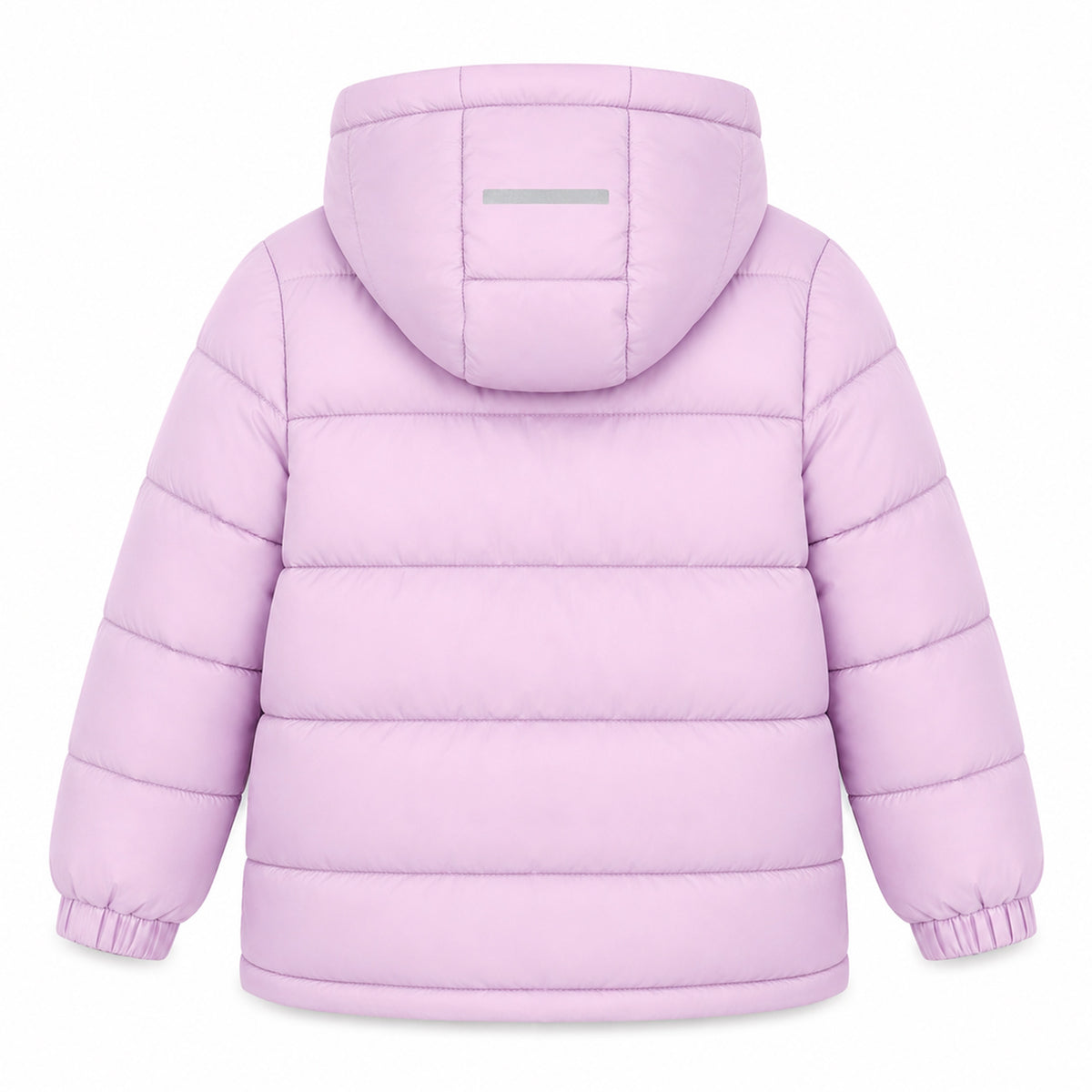 HILEELANG Kids Hooded Lightweight Puffer Jacket, ILEELANG Boys Girls Warm Quilted Winter Coat Lavender Purple