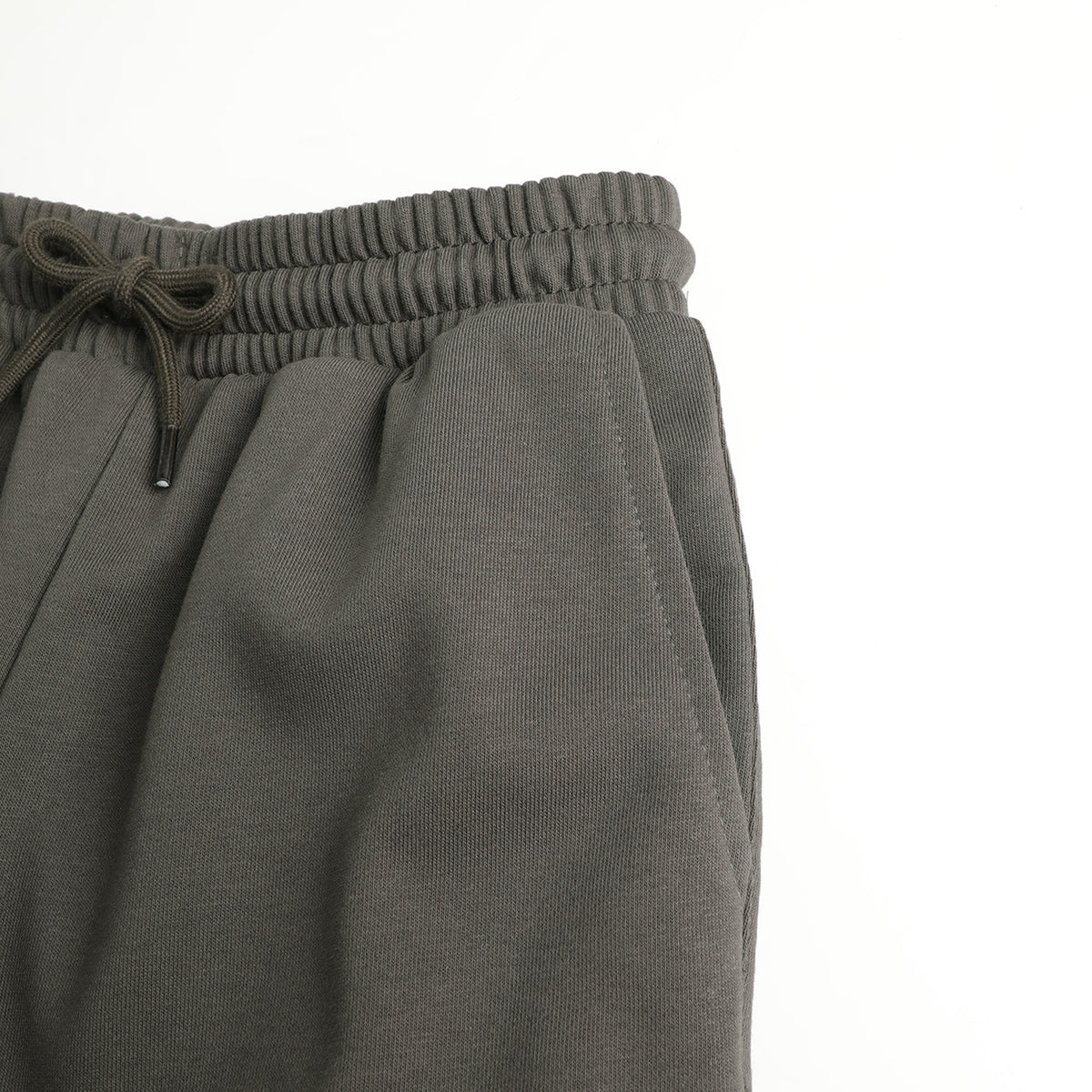 HILEELANG Big Boys Girls Dark Gray Wide Leg Cargo Sweatpants Fleece Pants