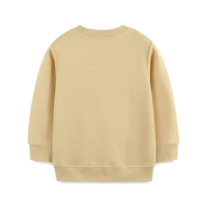 HILEELANG Toddler Boys（2-7Y) Tractor Sweatshirt Long Sleeve Pullover Top for Fall Winter, Cotton Crewneck Shirt for Kids