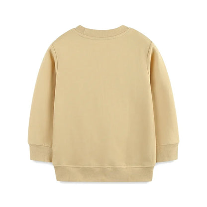 HILEELANG Toddler Boys（2-7Y) Tractor Sweatshirt Long Sleeve Pullover Top for Fall Winter, Cotton Crewneck Shirt for Kids