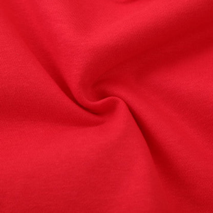 HILEELANG Toddler Girls（2-7Y) Christmas Red Sweatshirt - Kids Festive Xmas BearPullover Holiday Crewneck Tops Long Sleeve
