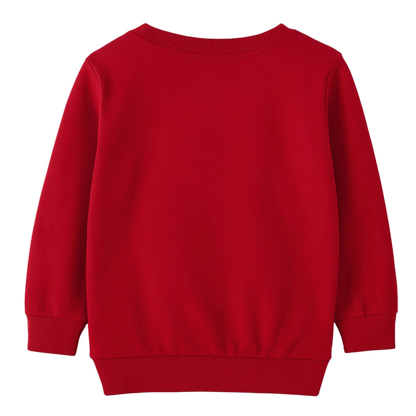 HILEELANG Toddler Girls(2-7Y) Christmas Red Sweatshirt - Kids Festive Unicorn Pullover Holiday Crewneck Tops Long Sleeve