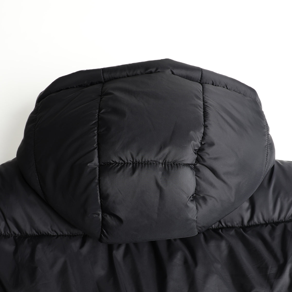HILEELANG 6-16Y Girls Black Outerwear Coat, Hooded Short Puffer Jacket for Winter