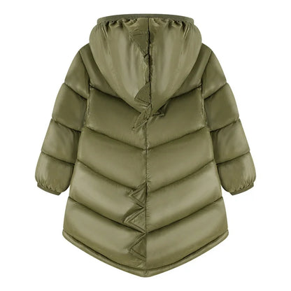 HILEELANG Toddler Boy Girl (12M-7Y) Winter Puffer Jackets Coats Amy Green Dinosaur Hooded Light Weight Padded Outerwear