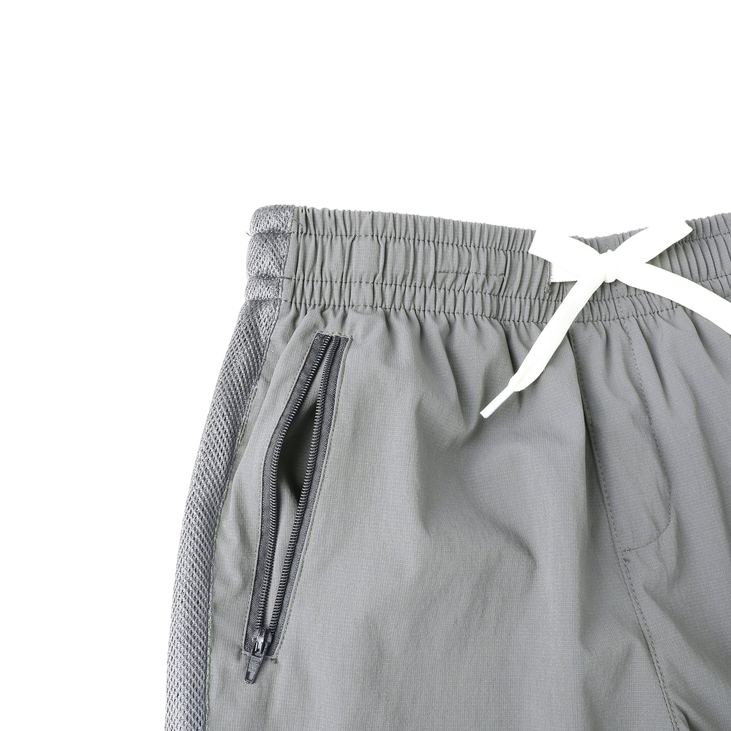 HILEELANG 5-15T Boys 2-Pack Quick Dry Athletic Sweat Shorts, Elastic Waist Active Shorts with Zipper Pockets for Kids Youth