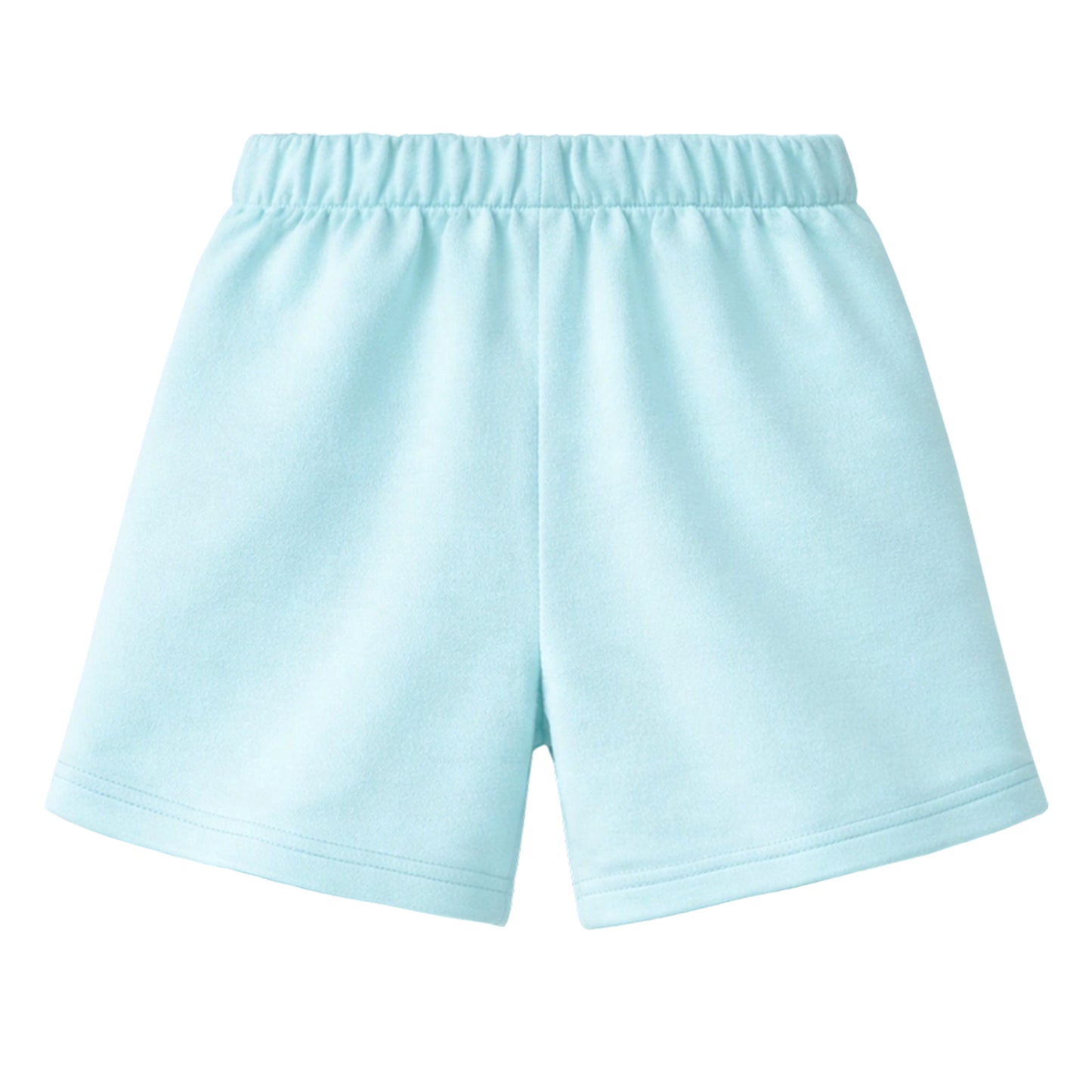 HILEELANG Toddler Girl' Cotton Shorts 2-Pack with Pockets, Grey/purple