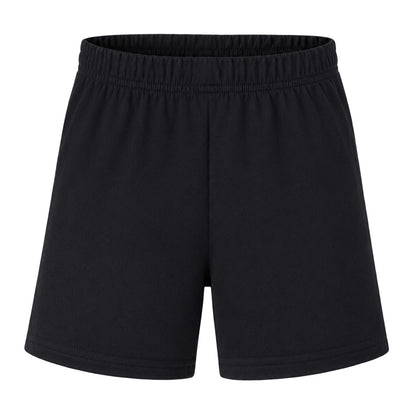 HILEELANG 3–13 Years Girls Biker Shorts 3 Pack Cotton Spandex Shorts for Girls Under Dress Soft Stretch Kids Black Navy Grey
