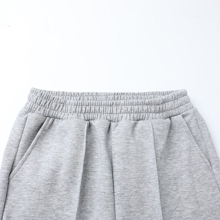 HILEELANG Girls Flare Pants Stretch Pull On Sweatpants Heather Gray