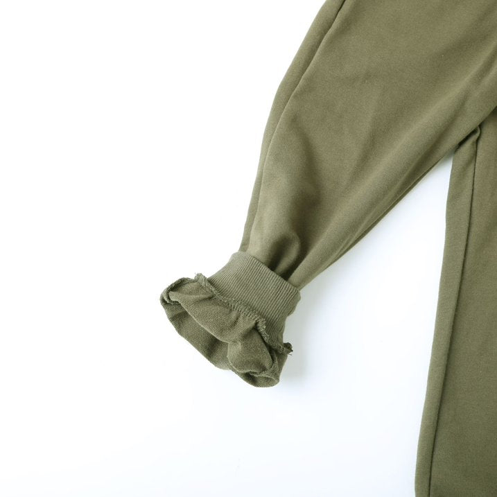 HILEELANG Baby Boys Cotton Jogger Sweatpants 3 Pack, Red Brown Green Soft Elastic Waist Playwear Sport Pants with Pockets