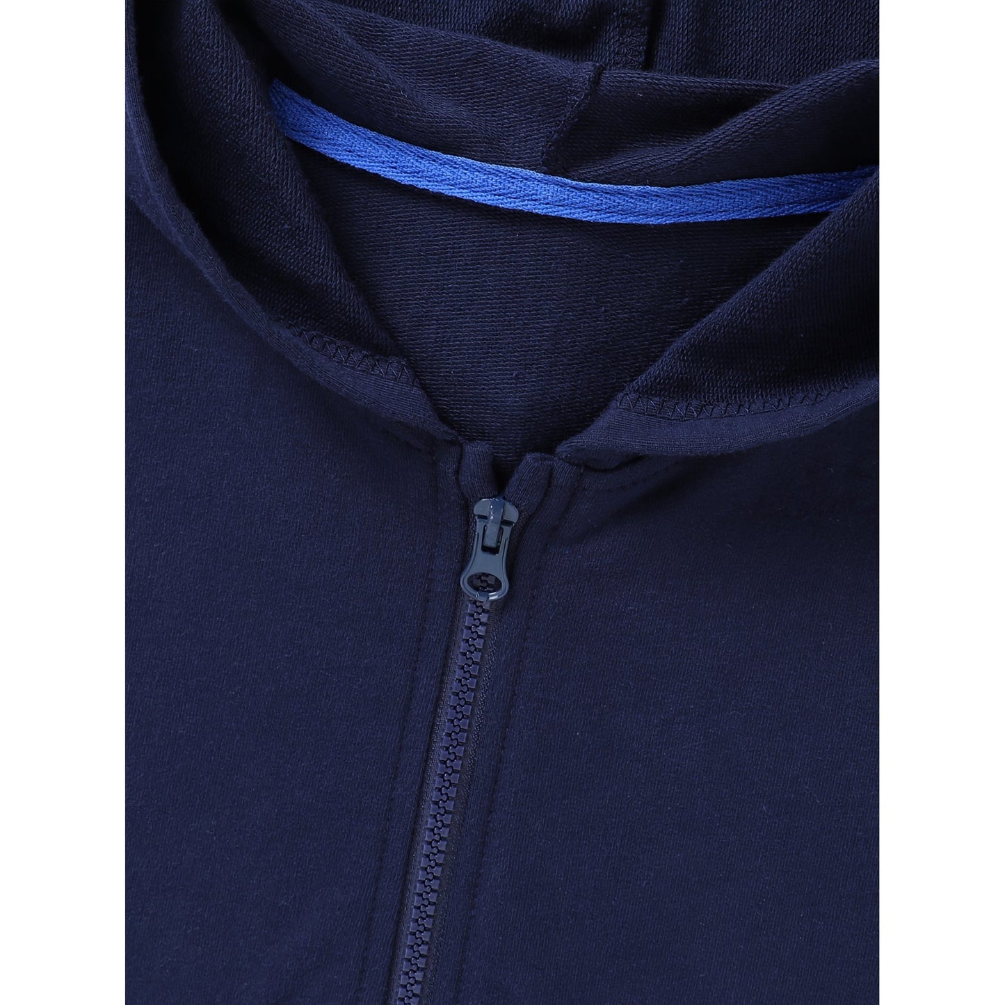 HILEELANG 4-12 Toddler/Little/Big Boys Girls Navy Solid Color Zip Up Hoodie