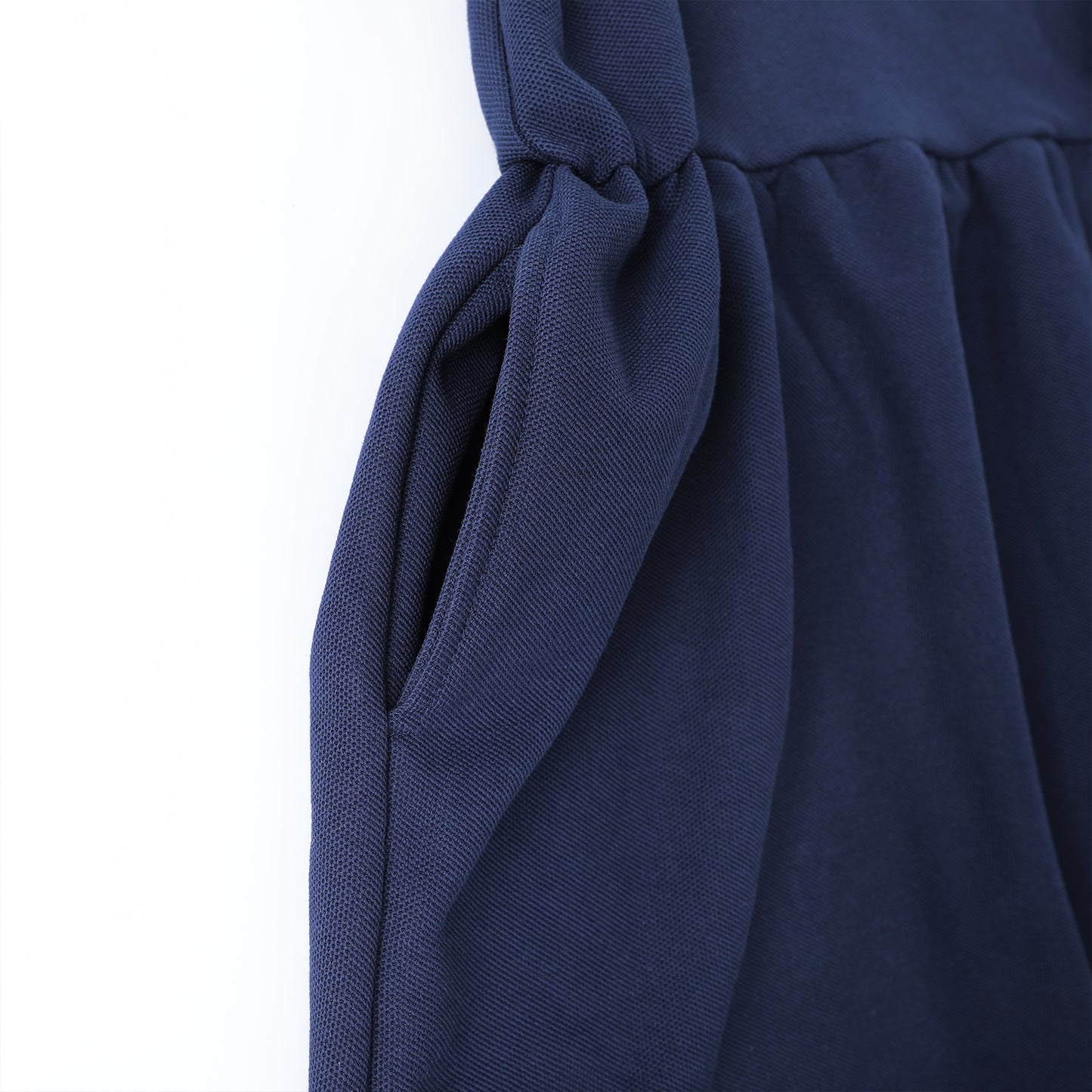 HILEELANG 4-13T Big Girls' Navy Blue Short Sleeve Polo Dress with Pockets, School Uniform Casual Dress for Kids