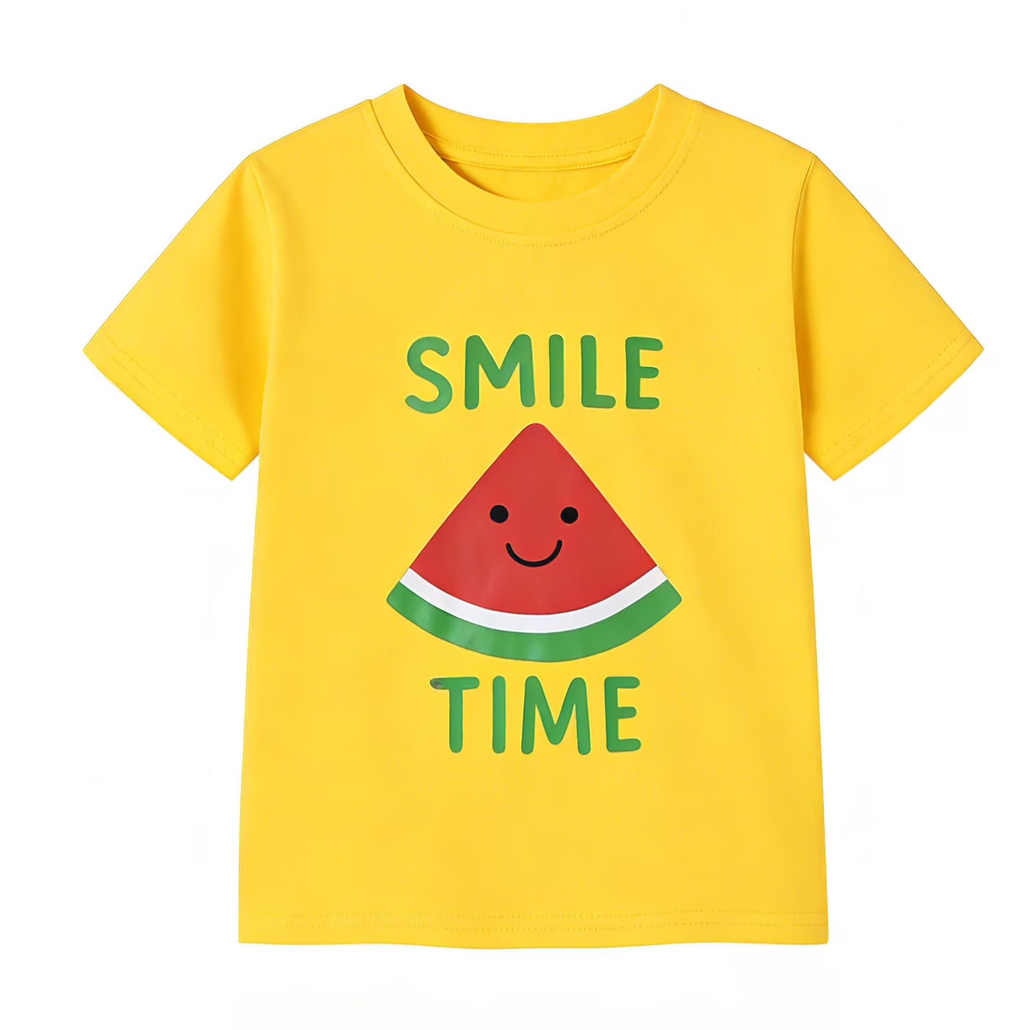 HILEELANG 2-7T Toddler/Little Girls 100% Cotton 3 Pack Fruit Graphic Short Sleeve T-Shirt