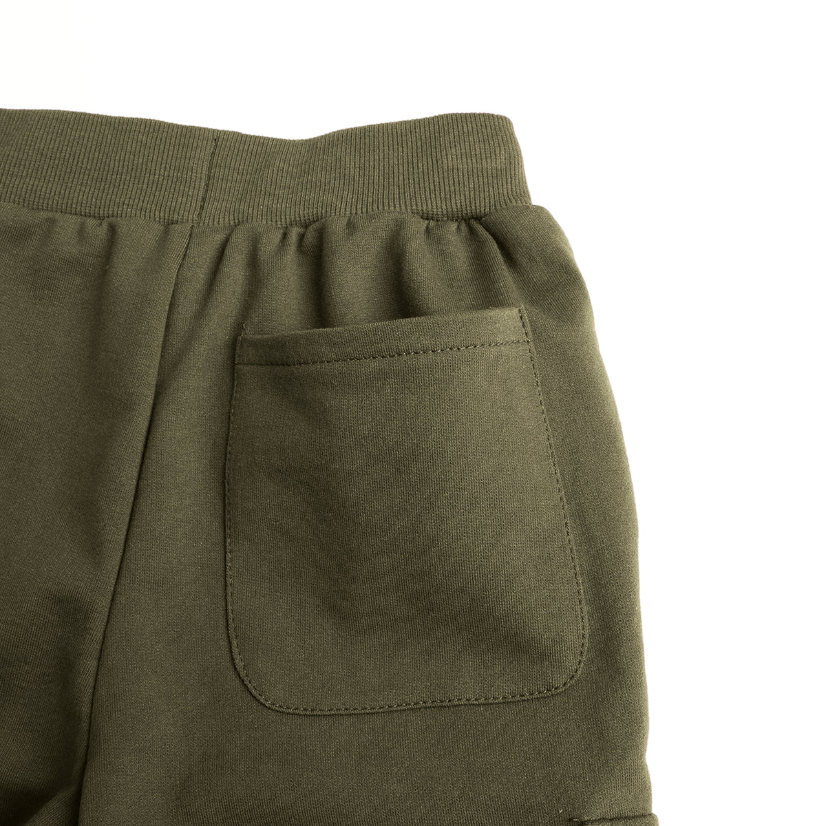 HILEELANG Toddler Boys 2 Pack Cargo Jogger Pants Car Embroidery Drawstring Sweatpants Heather Grey Olive