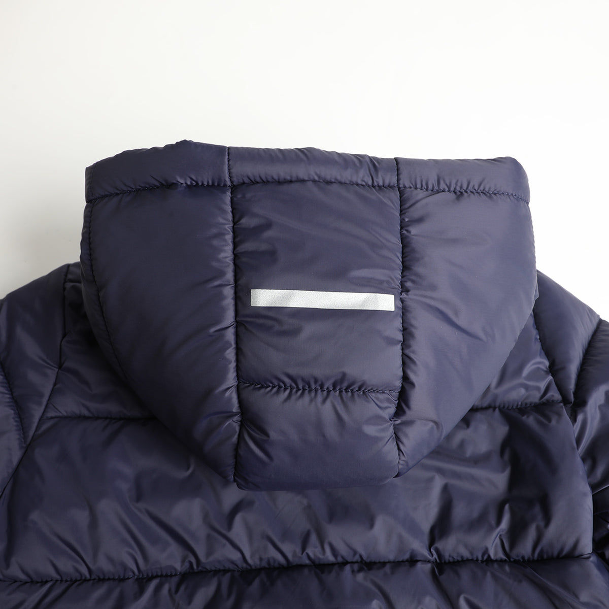 HILEELANG Kids Hooded Lightweight Puffer Jacket, ILEELANG Boys Girls Warm Quilted Winter Coat Navy Blue