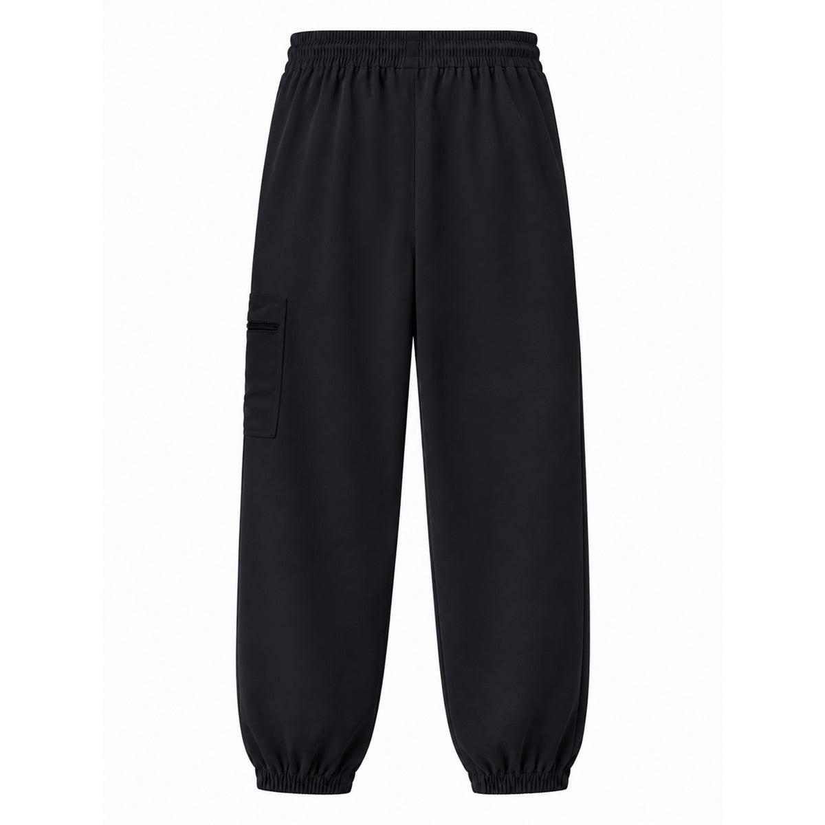 HILEELANG Kids Zip Pocket Cargo Sweatpants Jogger Pants, Single Piece