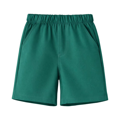 HILEELANG Toddler Boys 100% Cotton Stripe Shamrock Short Set