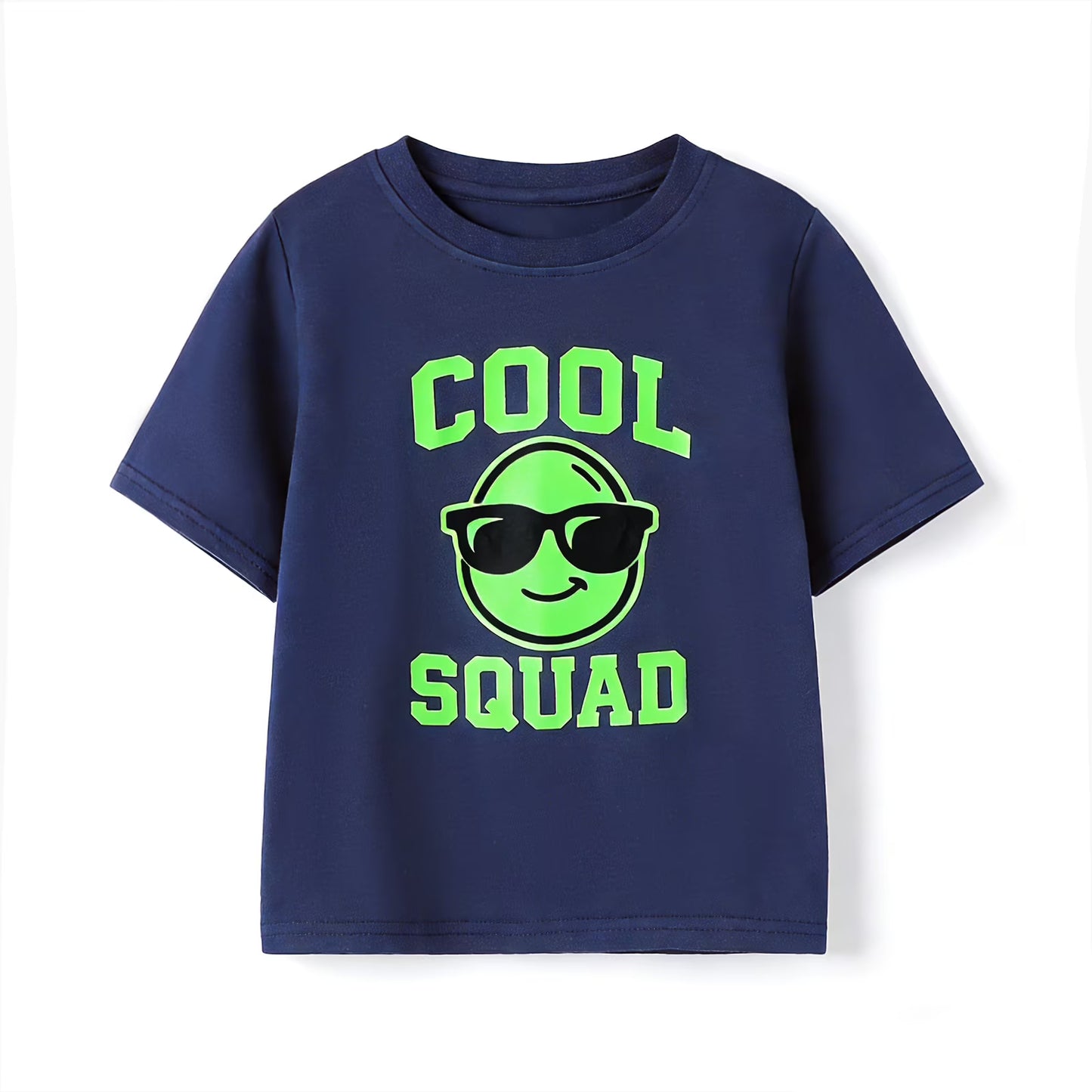 HILEELANG Toddler Boys 100% Cotton Cool Squad Short Set