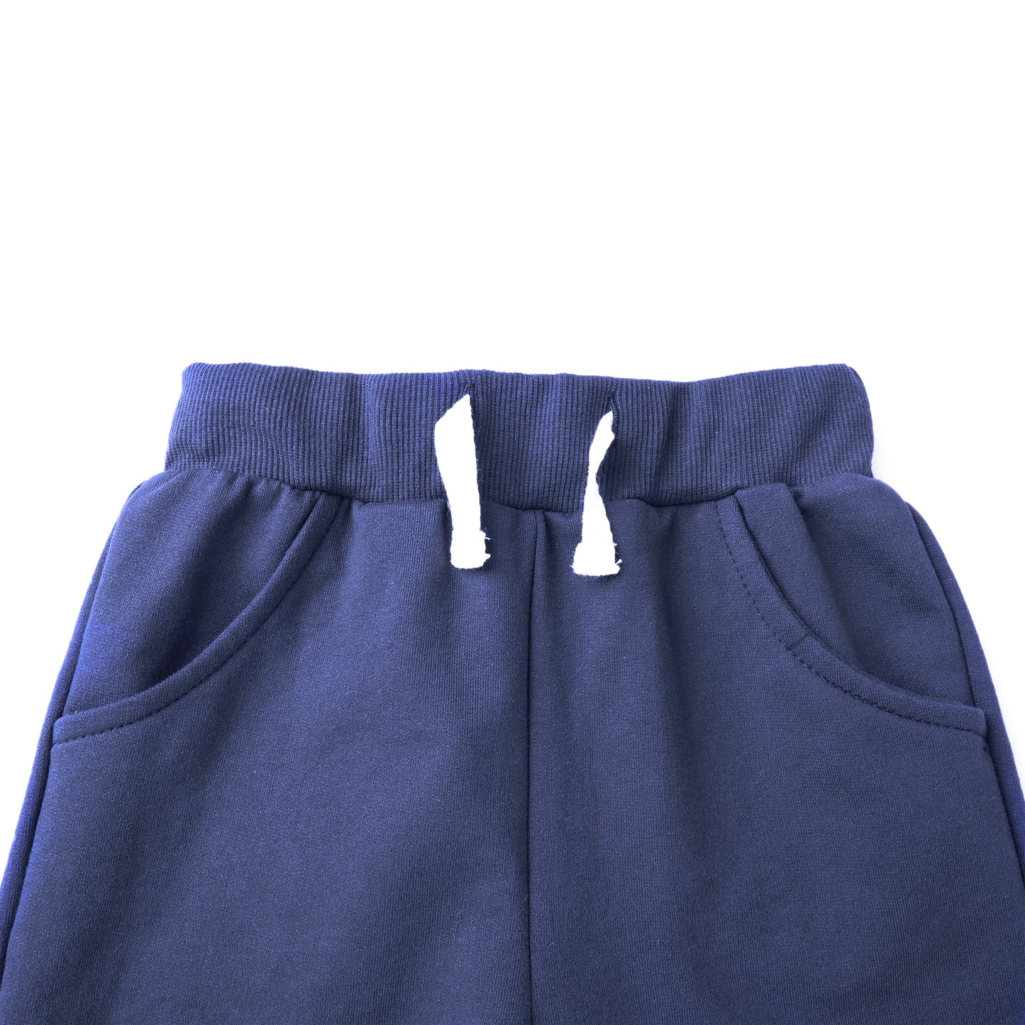 HILEELANG Toddler Boys' Cotton Shorts 3-Pack with Pockets, khaki/Grey/Navy