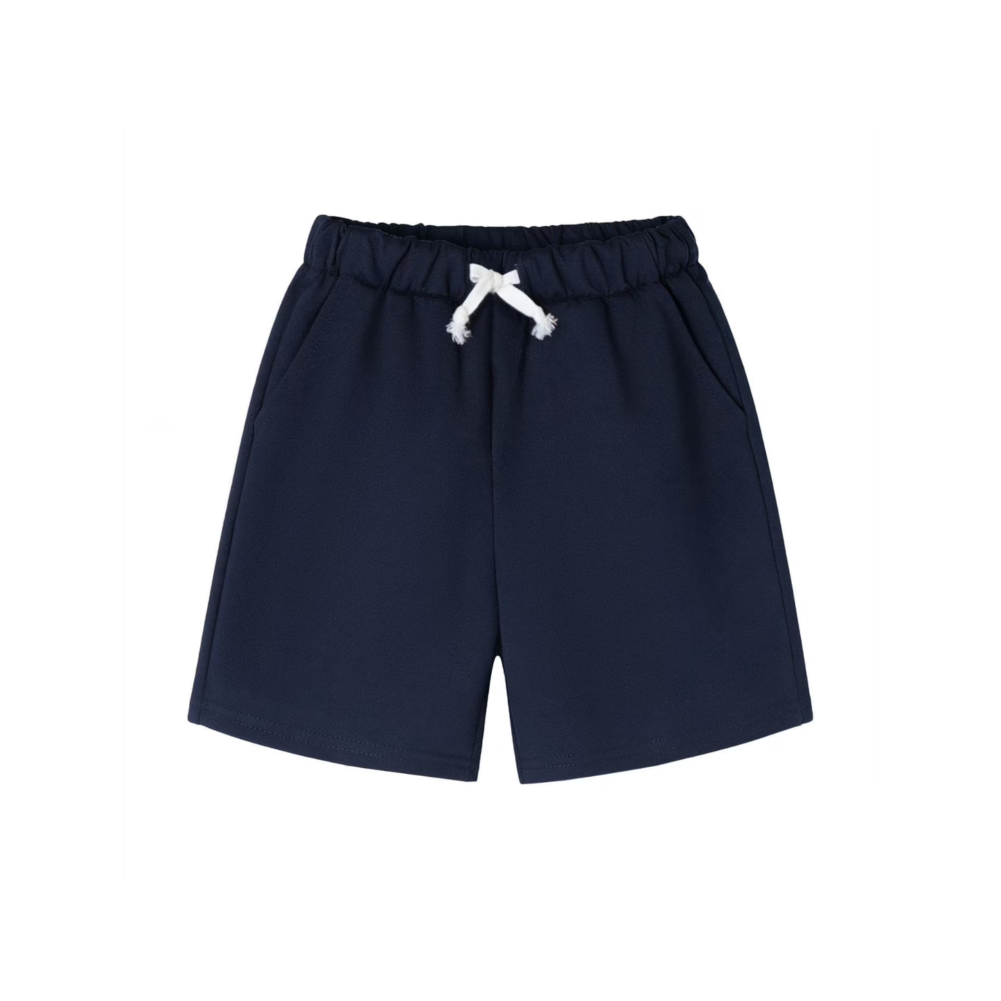 HILEELANG 4-13 Little/Big Boys Navy Explore Mountain Graphic Cotton Blend Tops & Shorts Set