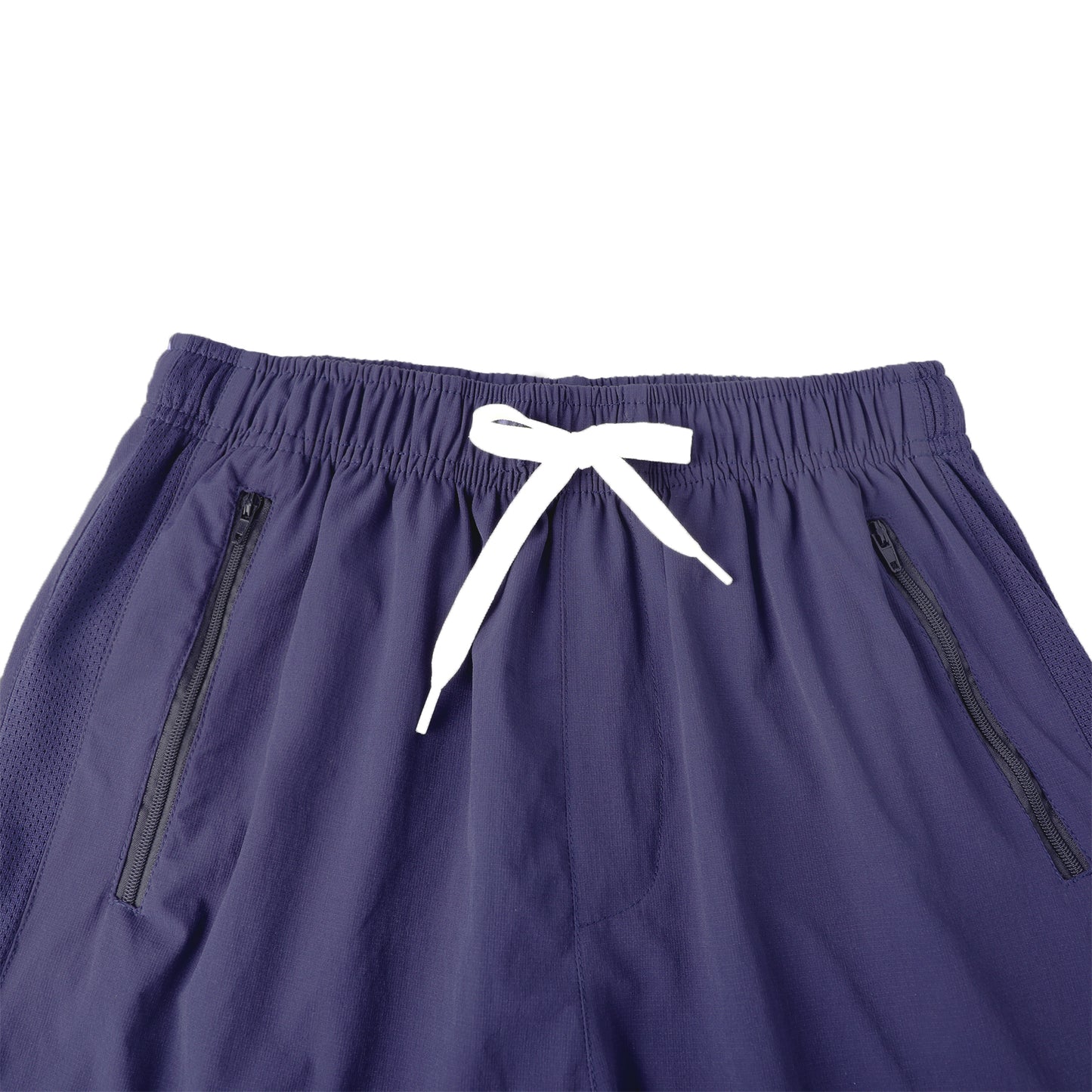 HILEELANG 5-15T Boys 2-Pack Quick Dry Athletic Sweat Shorts, Elastic Waist Active Shorts with Zipper Pockets for Kids Youth