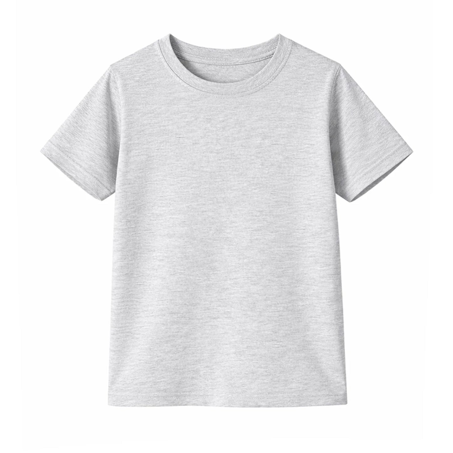 HILEELANG 4-13 Little/Big Boys Navy/Gray/Stripe Classic Stripe Pocket 100% Cotton 3-Pack Short Sleeve T-Shirt