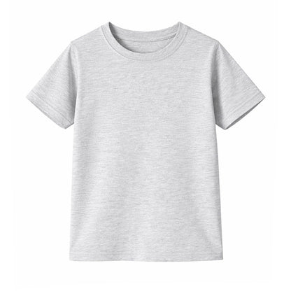 HILEELANG 4-13 Little/Big Boys Navy/Gray/Stripe Classic Stripe Pocket 100% Cotton 3-Pack Short Sleeve T-Shirt