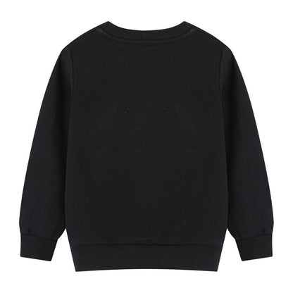 HILEELANG Toddler Boy Black Sweatshirts Halloween Skeleton Truck Graphic Glow in the Dark Crewneck Long Sleeve Pullover Cotton Top Sweater Shirts