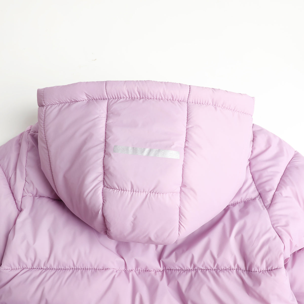 HILEELANG Kids Hooded Lightweight Puffer Jacket, ILEELANG Boys Girls Warm Quilted Winter Coat Lavender Purple