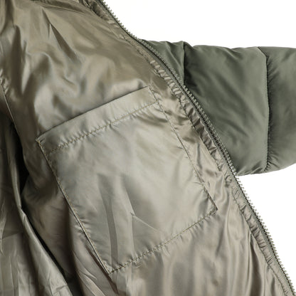 HILEELANG Kids Hooded Lightweight Puffer Jacket, ILEELANG Boys Girls Warm Quilted Winter Coat Army Green