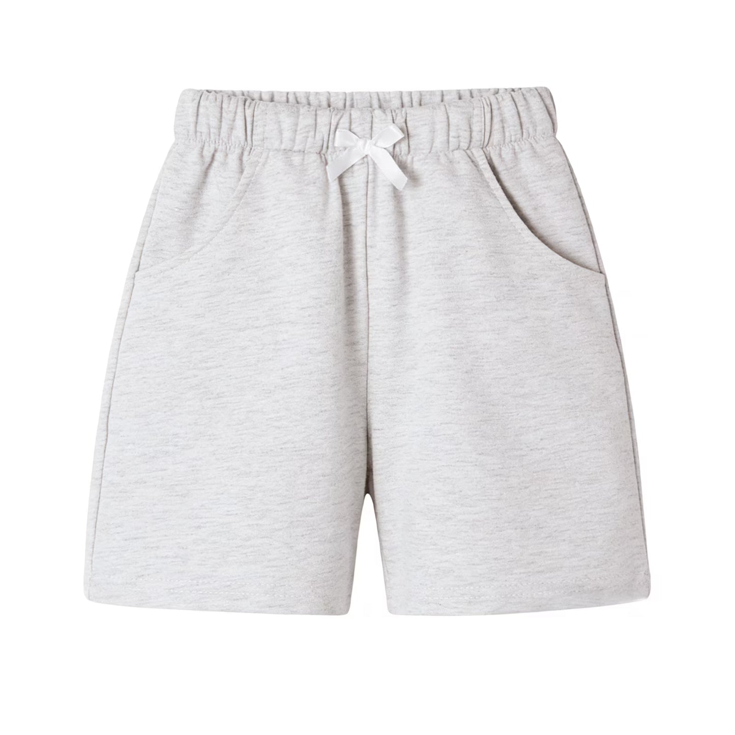 HILEELANG Toddler Girls 100% Cotton Hello Spring Bunny Short Set