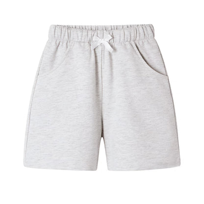 HILEELANG Toddler Girls 100% Cotton Hello Spring Bunny Short Set