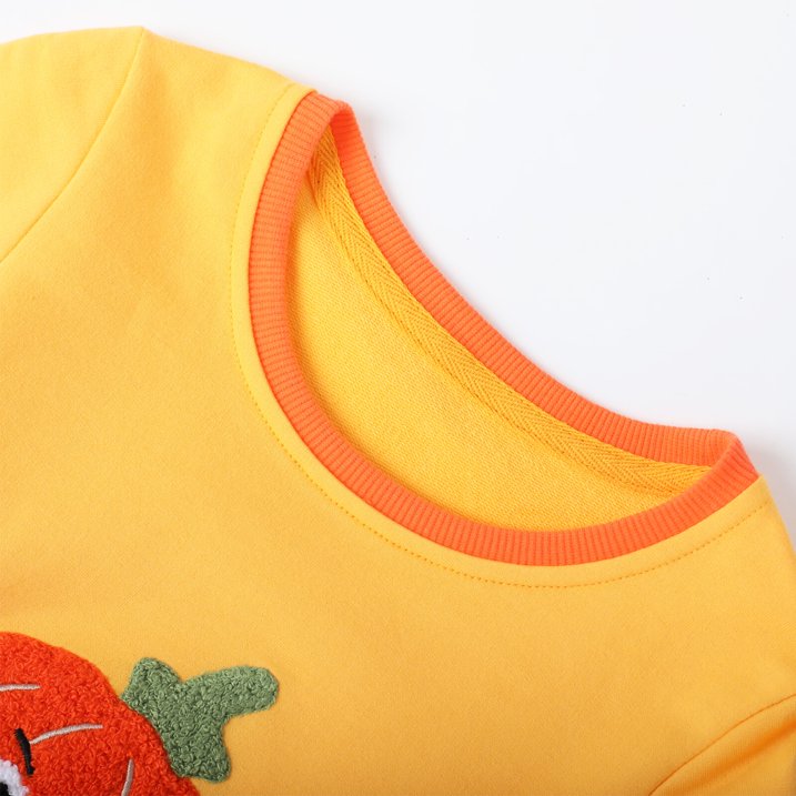 HILEELANG Toddler Boys Girls（12M-7T) OrangePumpkin Sweatshirt – Halloween & Thanksgiving Pullover Tops for Boys Girls, Cute Autumn Outfit