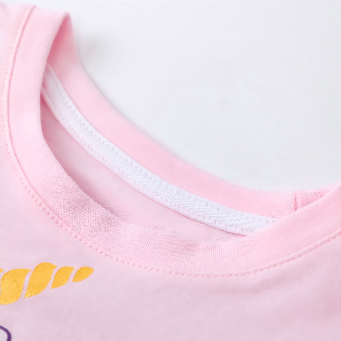 HILEELANG Toddler Girl Cartoon Princess Cotton Jersey T-Shirt & Shorts Set, 2-Piece Outfit