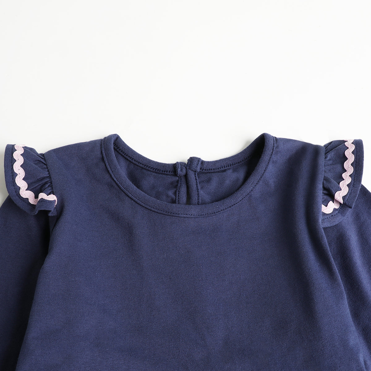 HILEELANG Toddler Horse Ruffle Shoulder Knit Dress, Single Piece