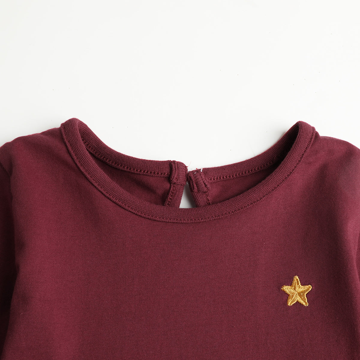 HILEELANG Toddler Deer Star Embroidery Knit Dress, Single Piece